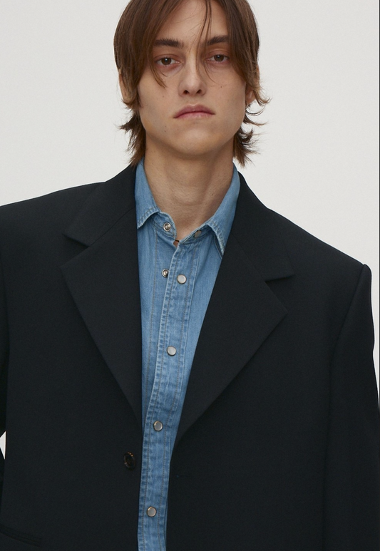 WOOL TAILORED JACKET