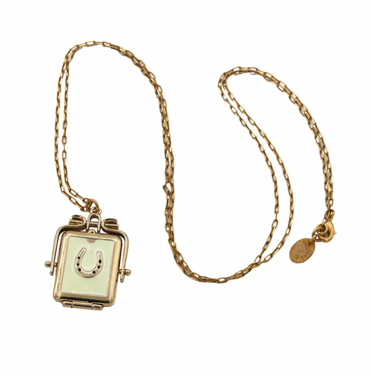 SACHA BOX HORSESHOE NECKLACE