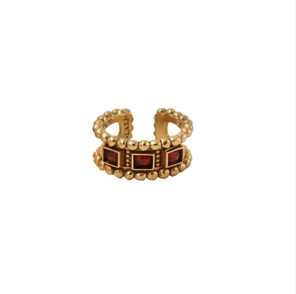 SACHA THREE STONE RING