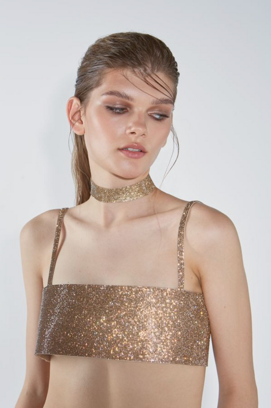 CHARLOTTE TOP GOLD