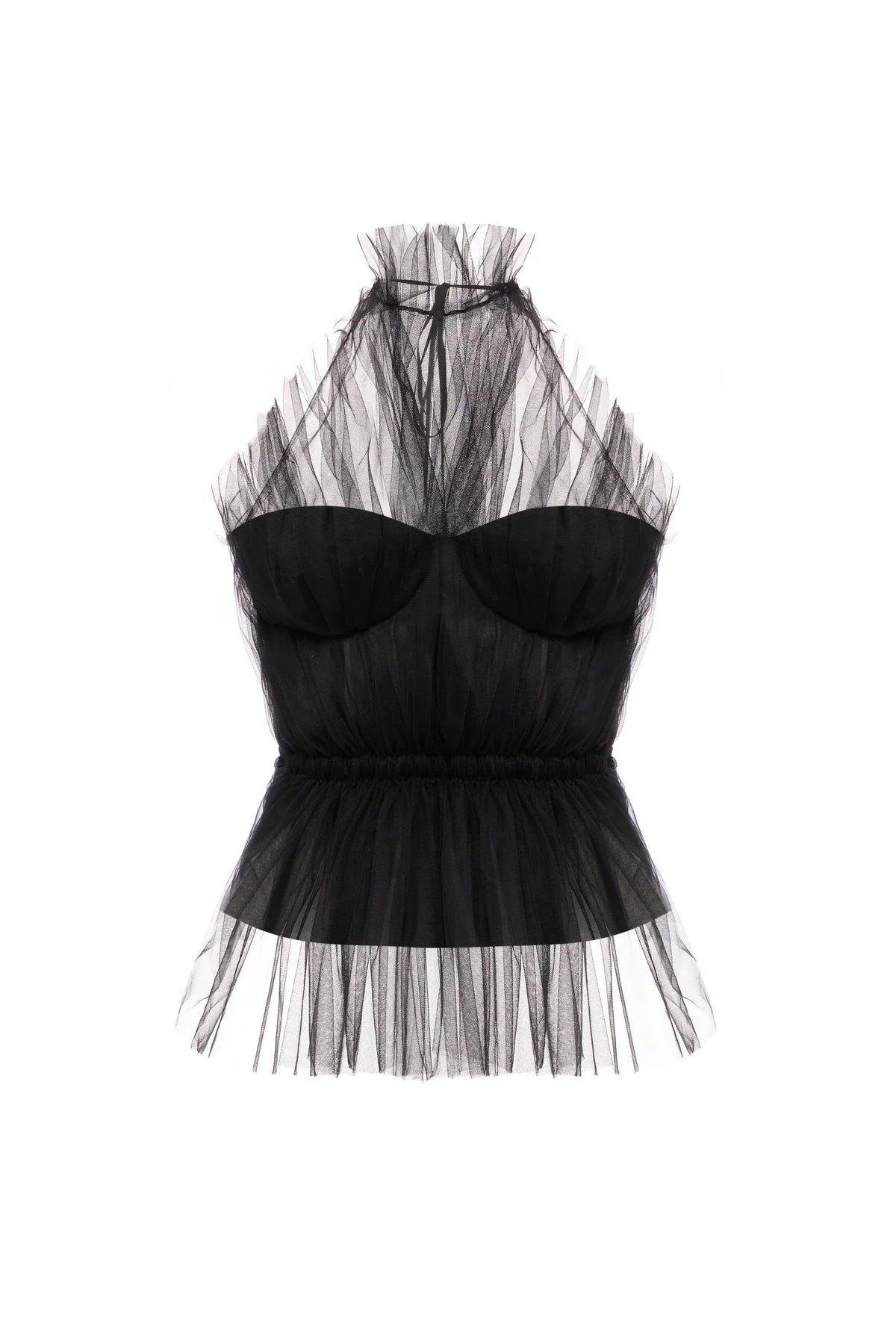 BAMBI CORSET TOP BLACK
