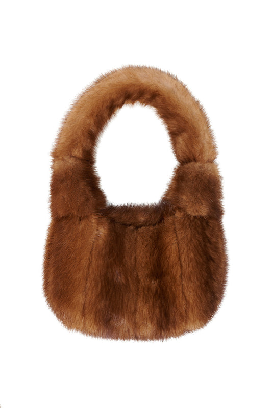 UPCYCLED MINK BAG XXS