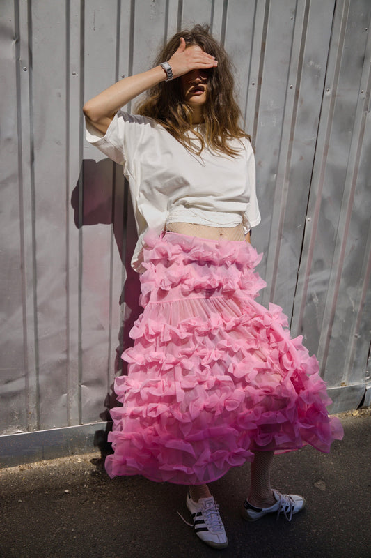 COMME DES FILLES BOW SKIRT