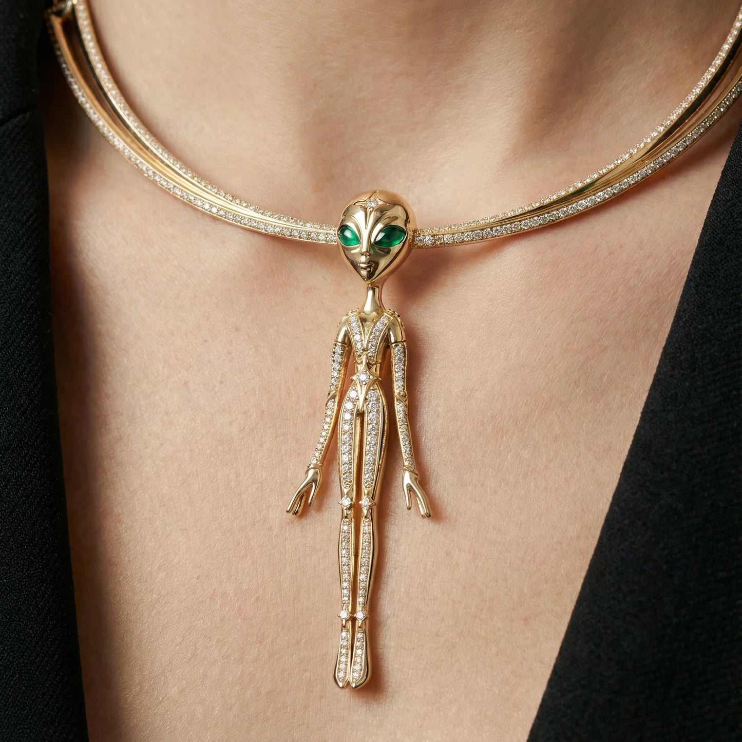 SHE’S AN ALIEN NECKLACE