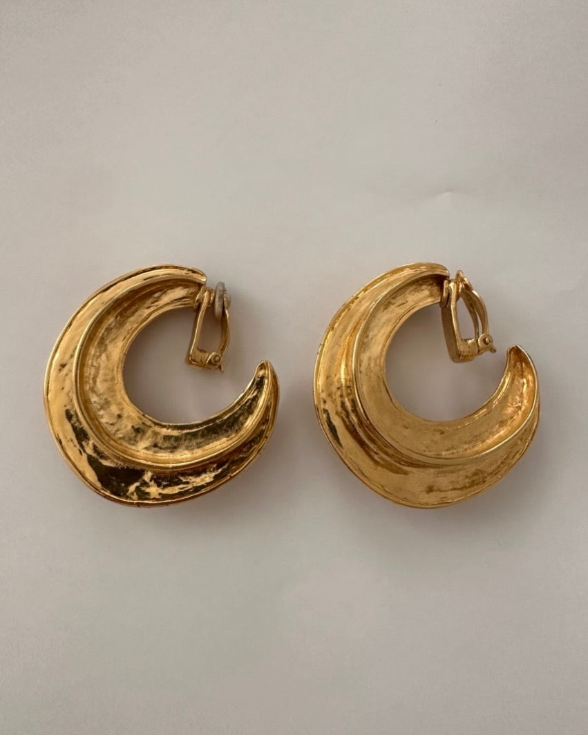 VINTAGE - YSL EAR CLIPS
