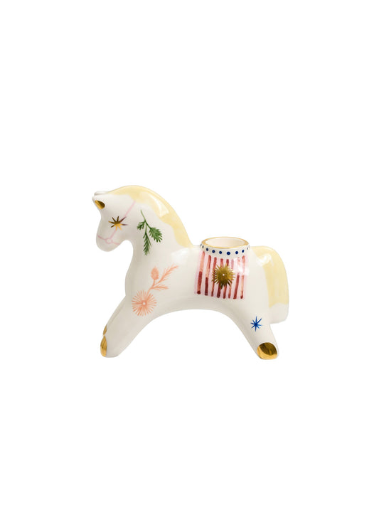 KONYK CANDLE HOLDER IN WHITE