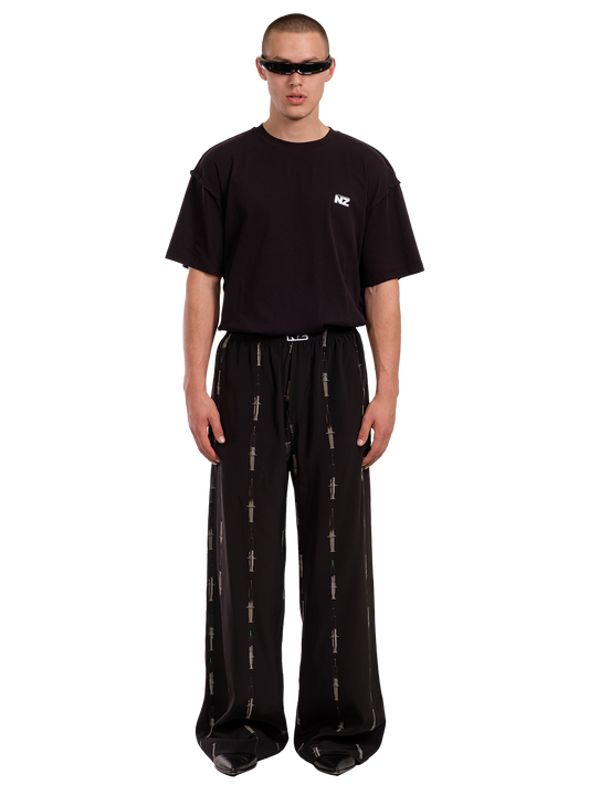 DR BOTOX BUNNY BLACK T-SHIRT