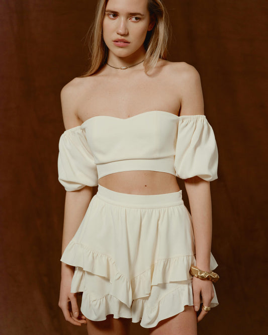 MALVINA SKIRT IN MILK