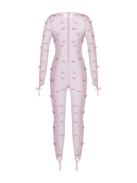 EMERY PINK CATSUIT