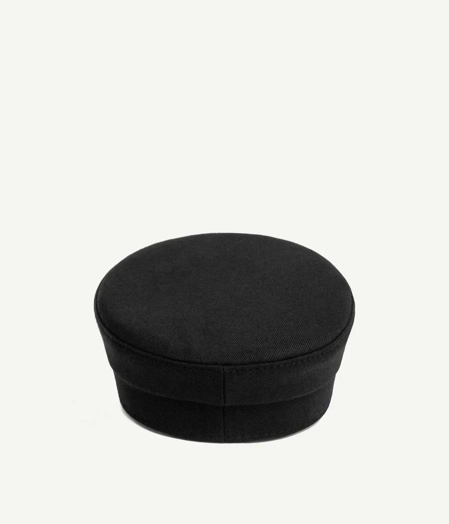 PIERCED BAKER BOY CAP