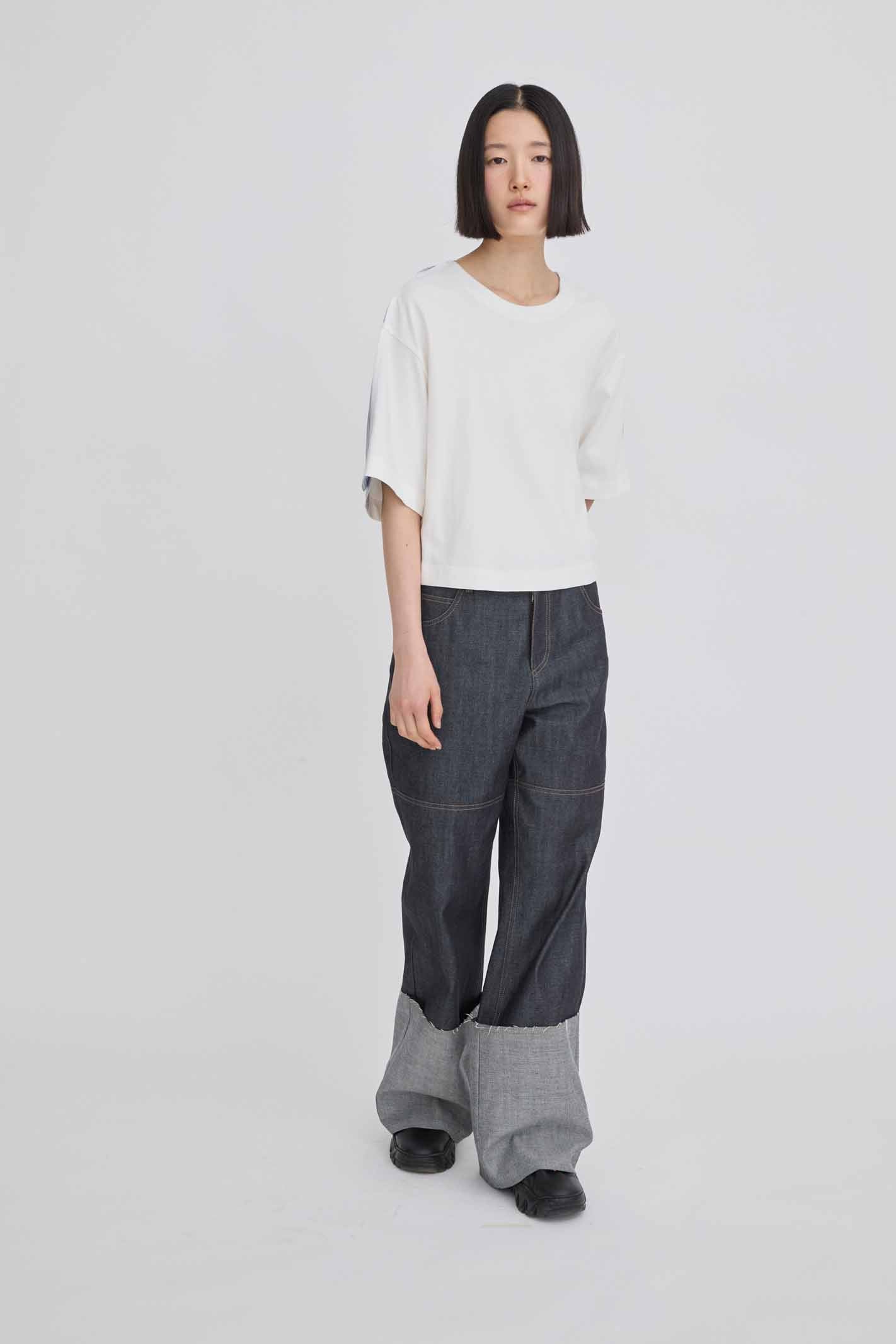 INSIDE-OUT DENIM PANTS