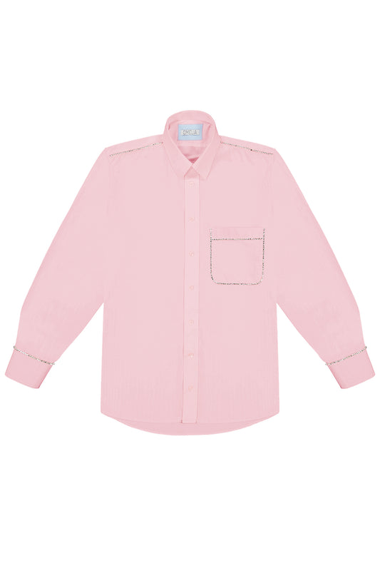 REDESIGNED PINK SHIRT EBROIDERED POCKETS 10