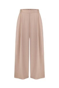 WIDE-LEG TROUSERS WITH APRON
