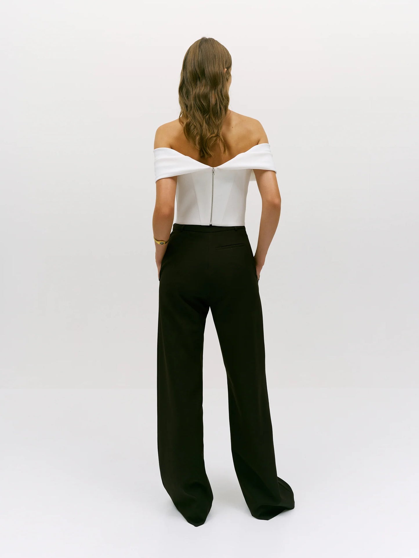BUSTIER CORSER BALLET WHITE