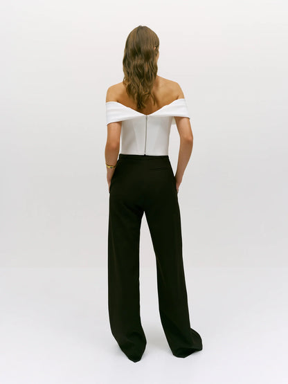BUSTIER CORSER BALLET WHITE