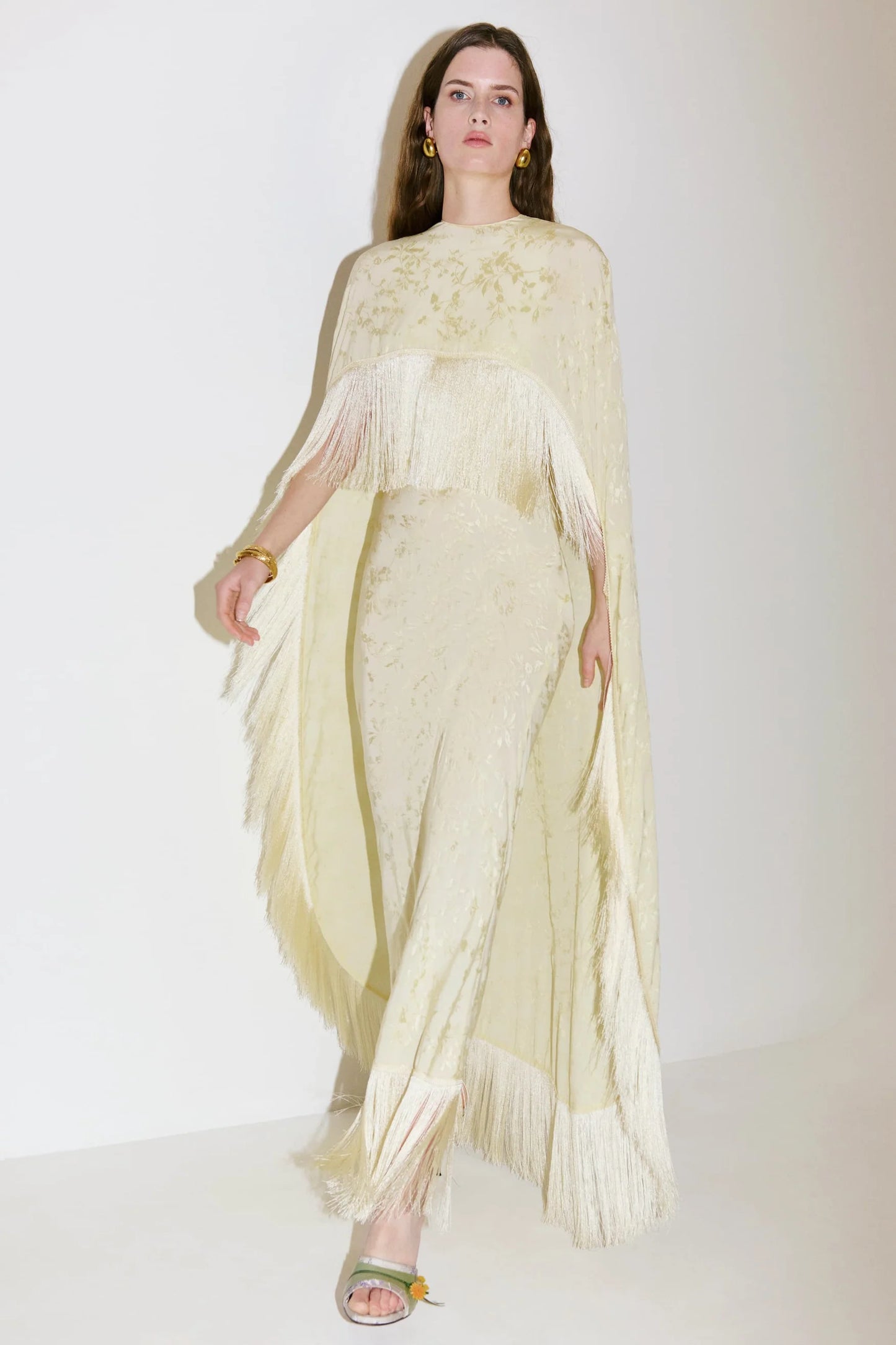 BERNICE FRINGED CAPE