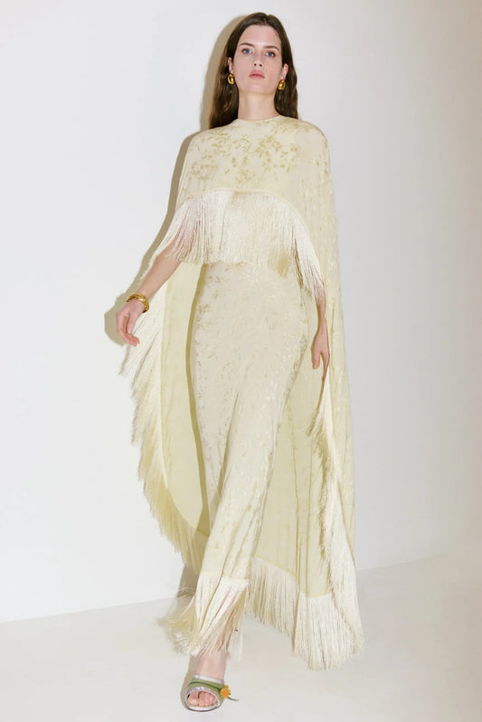 BERNICE FRINGED CAPE