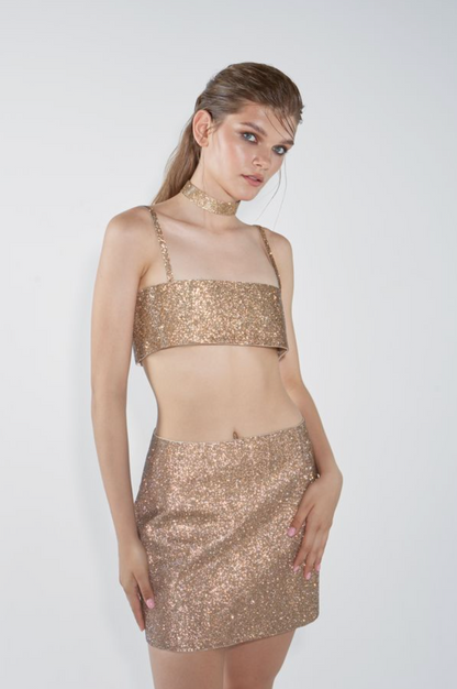 CHARLOTTE TOP GOLD