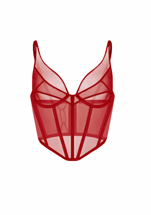 ASTERIA RED CORSET