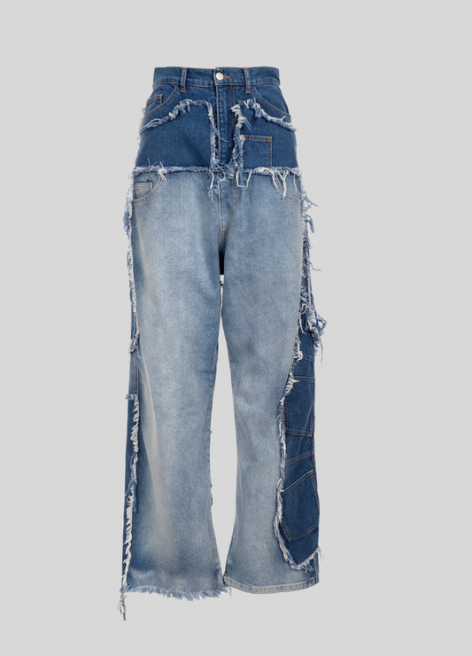 UPCYCLED DENIM JEANS