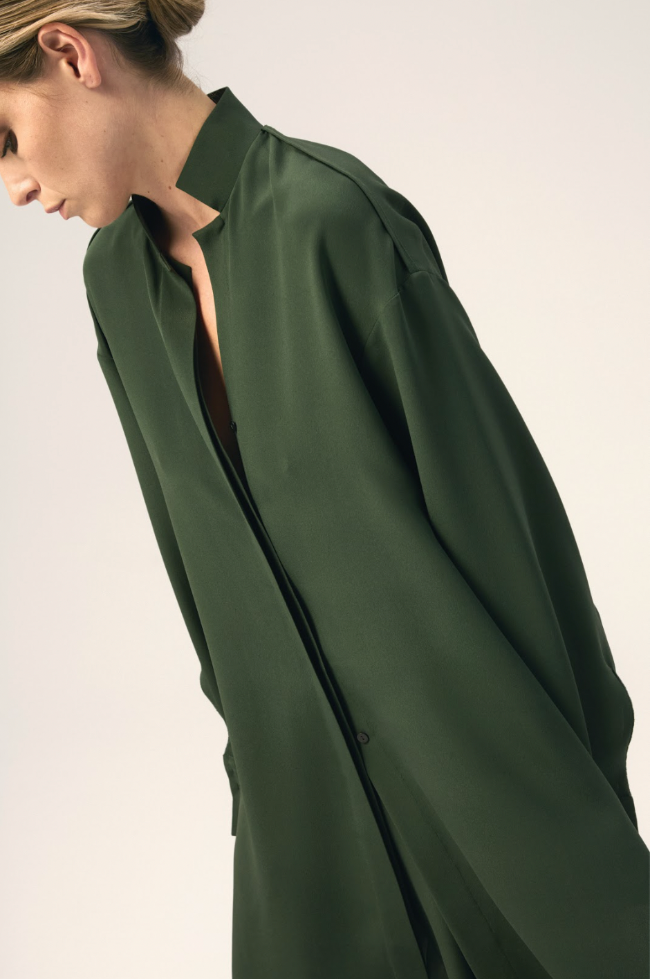 LULU GREEN BLOUSE