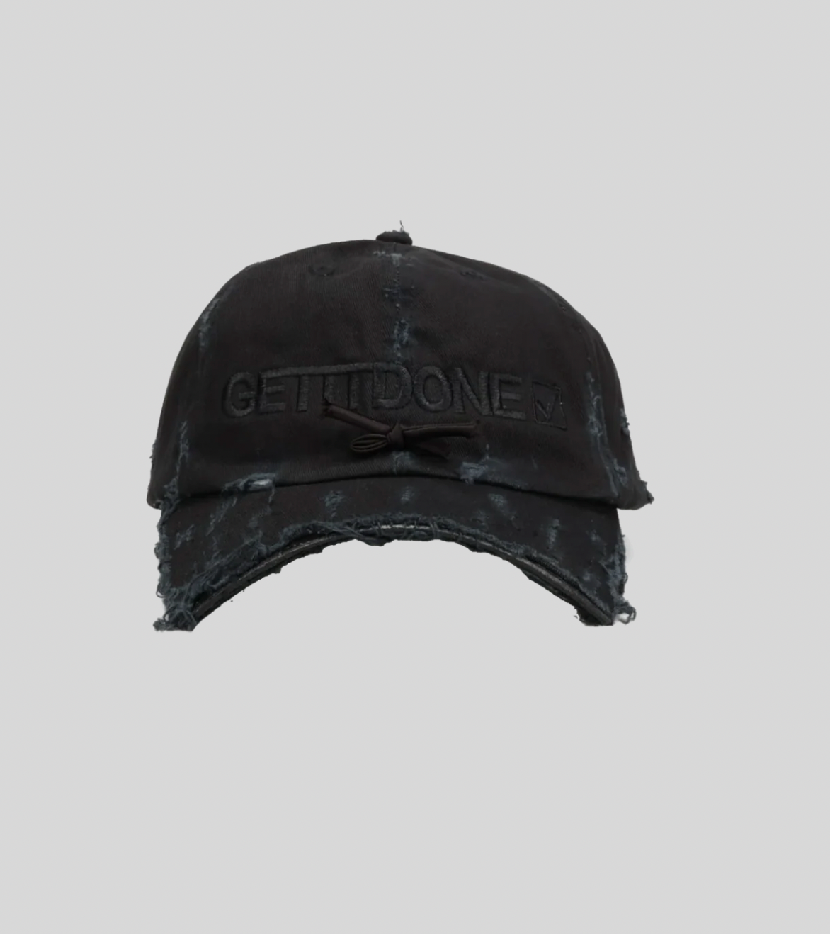 GETITDONE DISTRESSED BASEBALL HAT