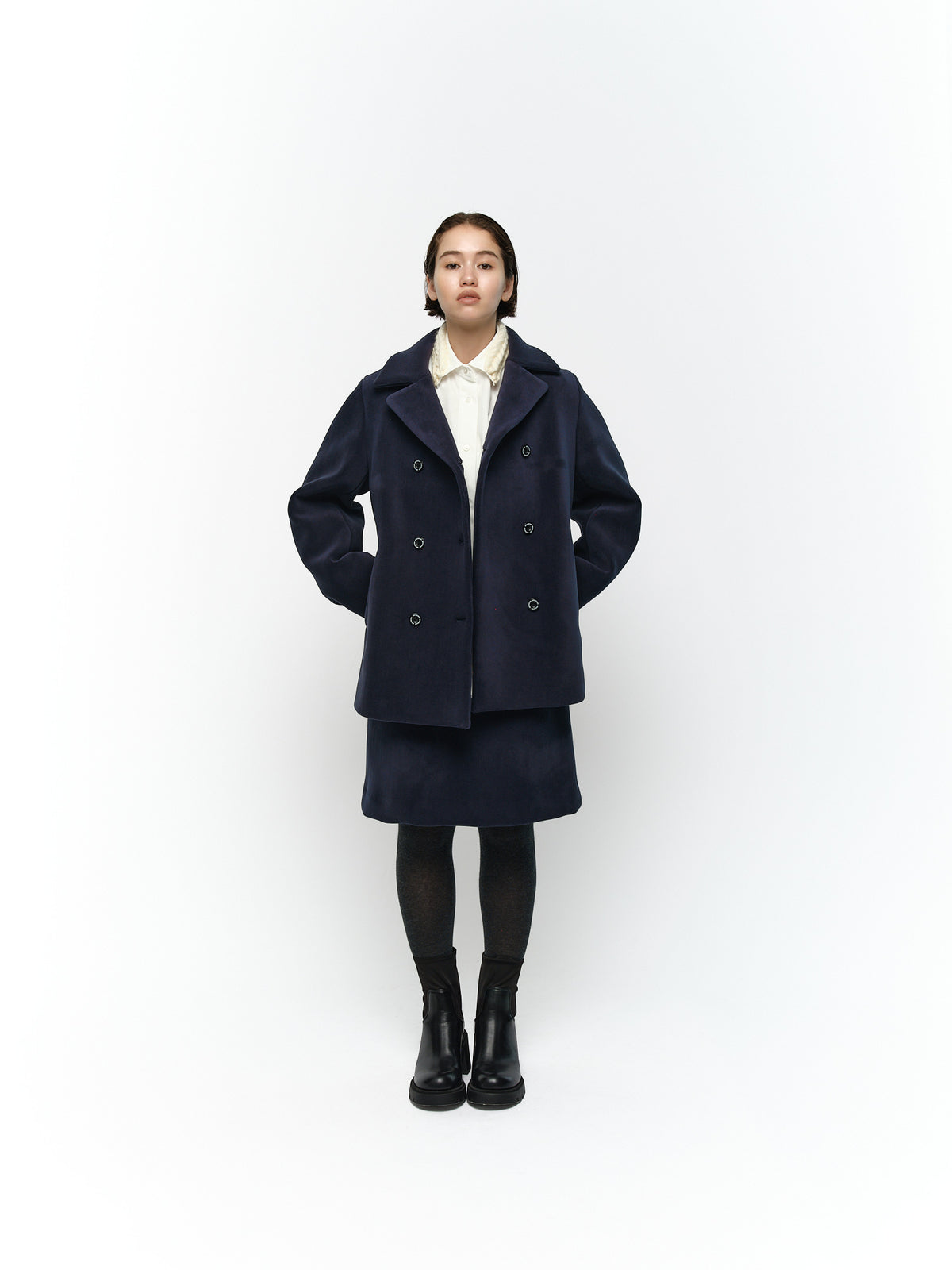 TEDDY PEACOAT