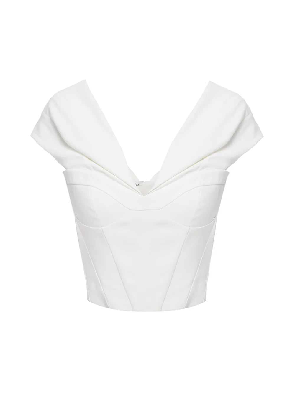 BUSTIER CORSER BALLET WHITE