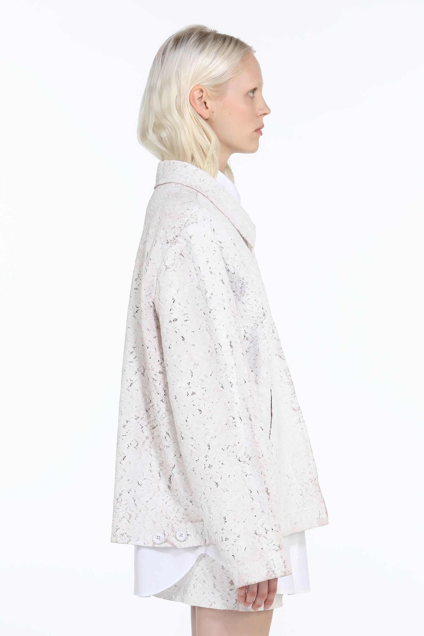 PAINTED LACE JACKET