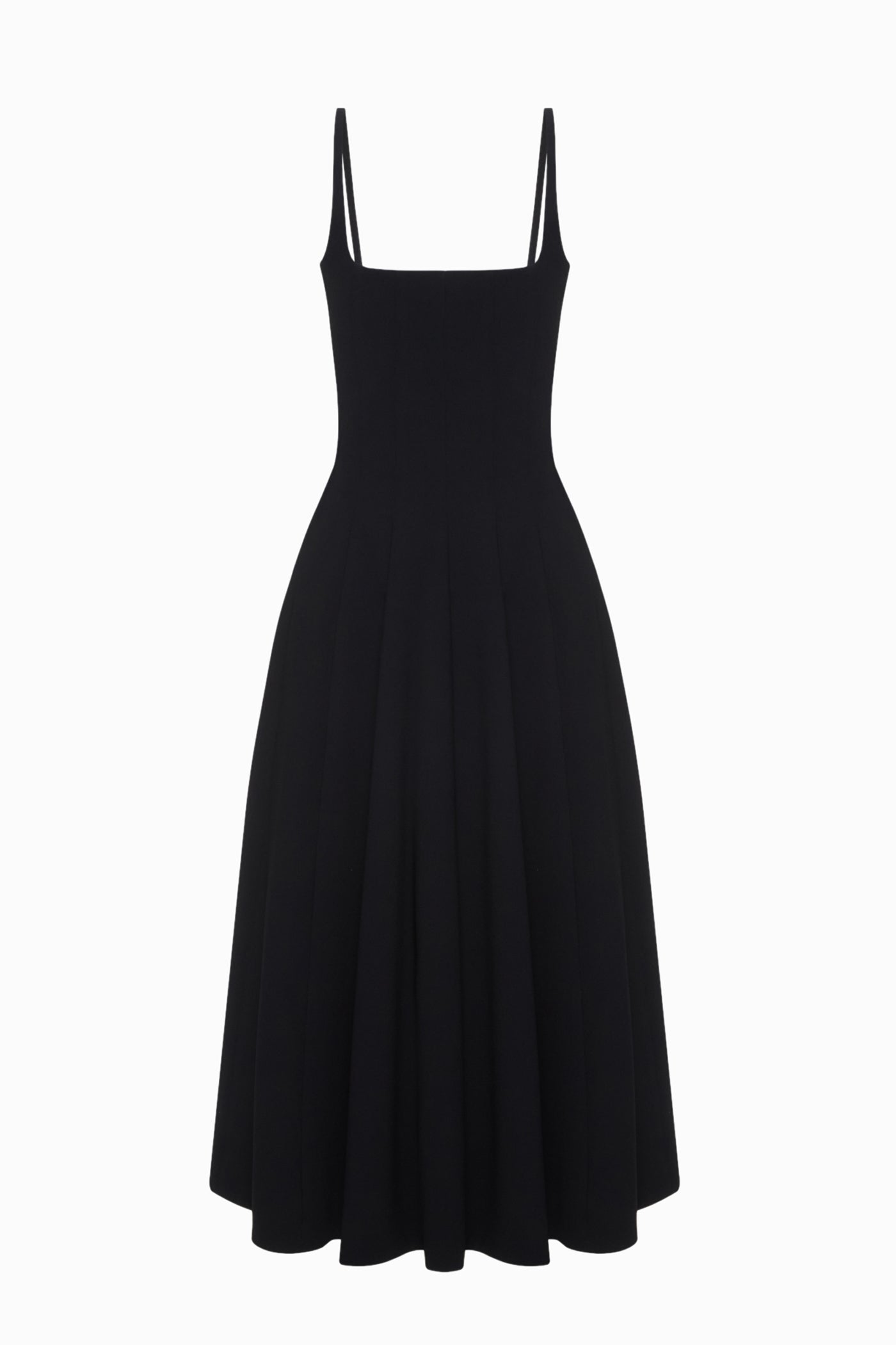 MIDI DRESS WITH STRAPS