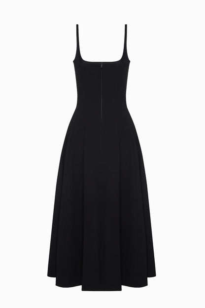 MIDI DRESS WITH STRAPS