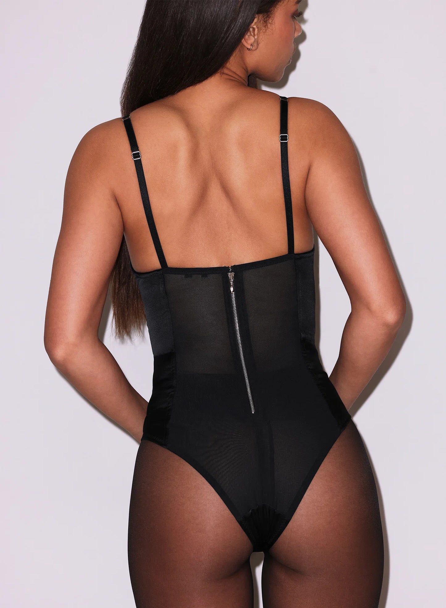 SATIN BULLET BODYSUIT