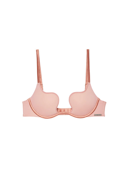 SEDUCE U-PLUNGE BRA TAN
