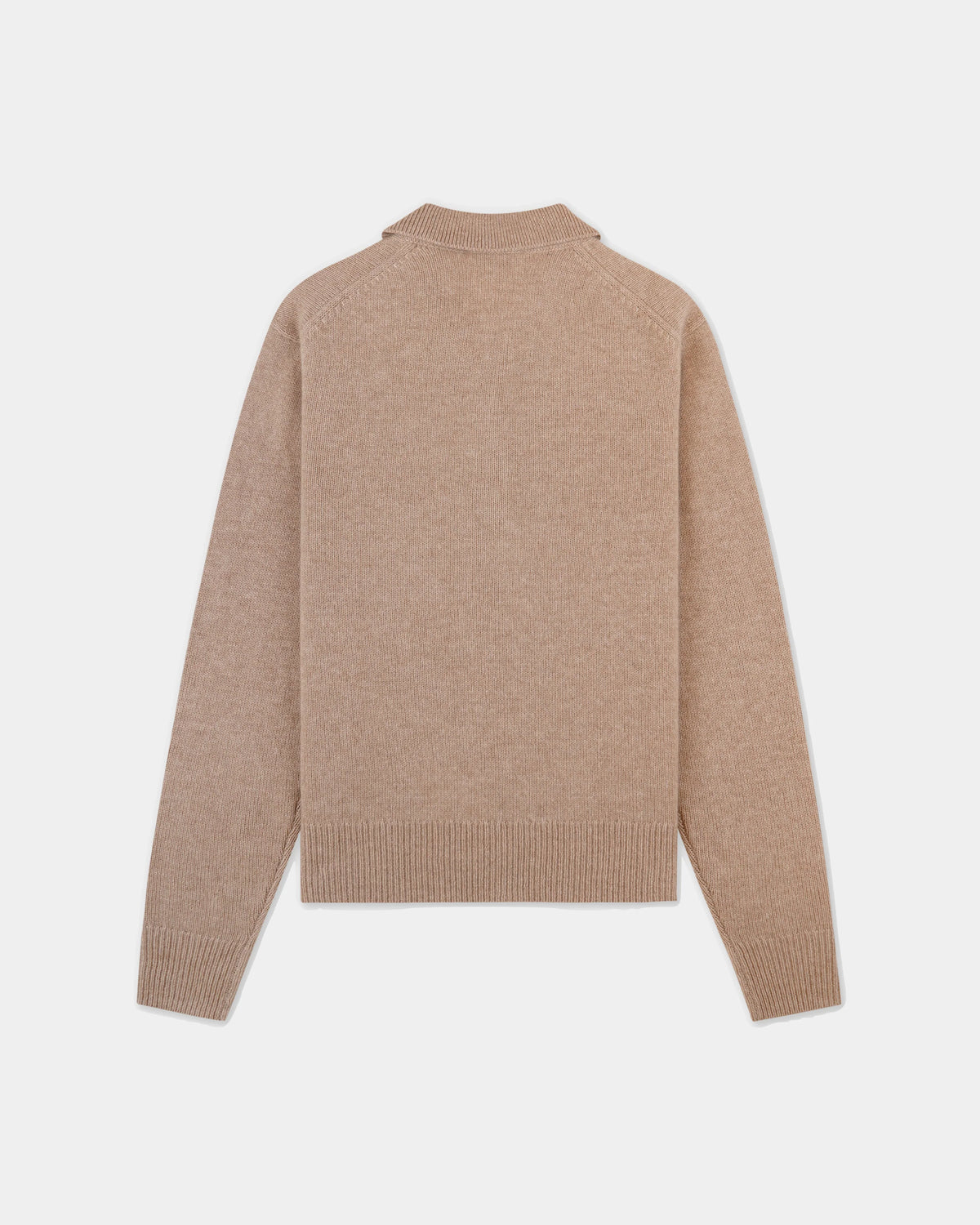 IZAR CASHMERE POLO TAUPE