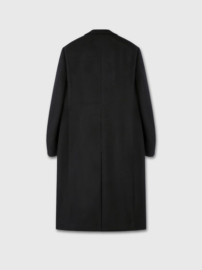 WOOL AND CASHMERE TAILORED WRAP COAT