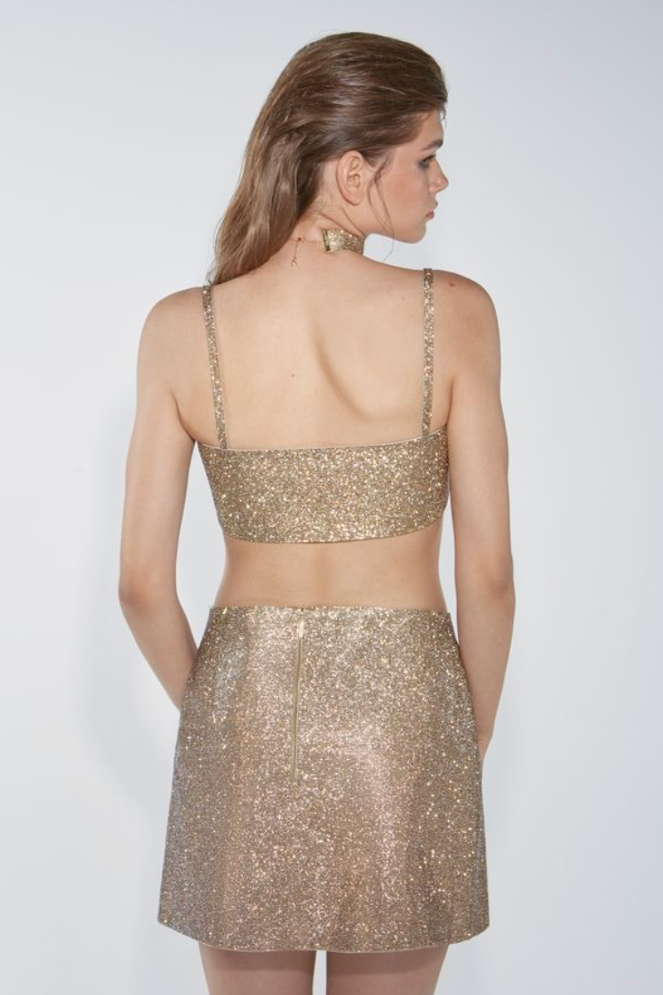 CHARLOTTE TOP GOLD