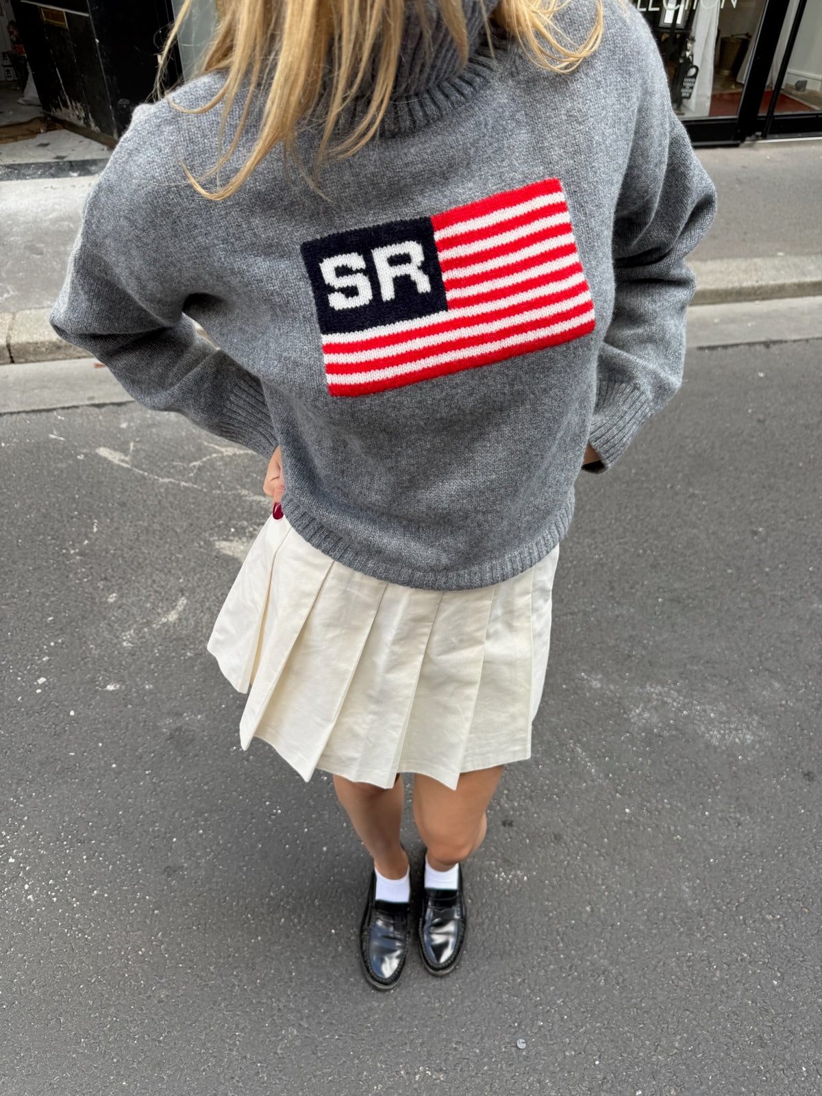 FLAG WOOL TURTLENECK