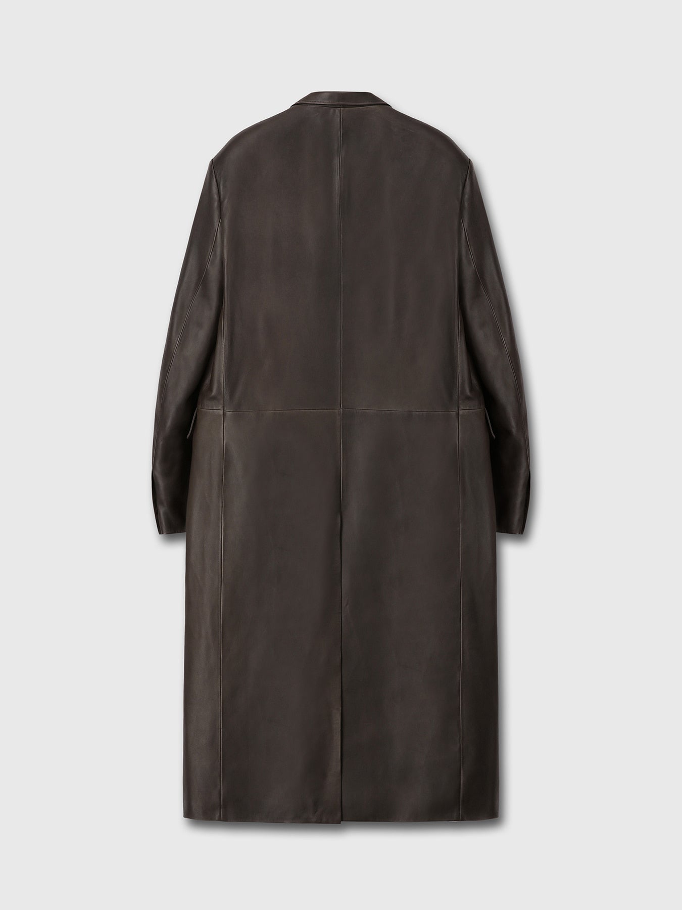 NAKED LAMB LEATHER SINGLE COAT