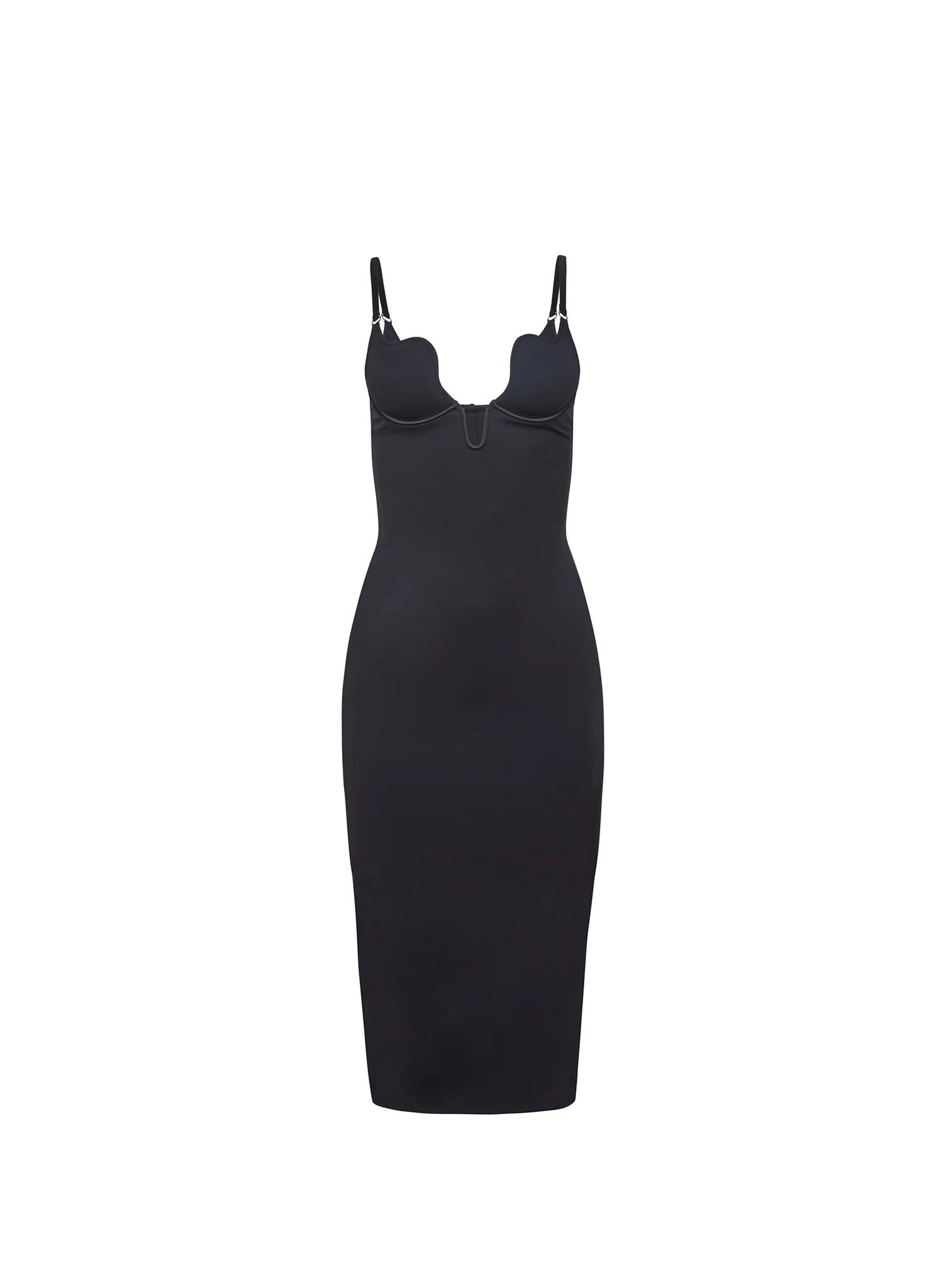 SEDUCE U-PLUNGE MIDI DRESS