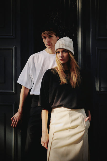 WHITE UNISEX T-SHIRT FASHION IS THE GAME