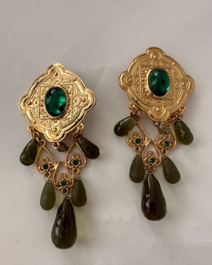 VINTAGE - FRENCH ATELIER LATE 1980S EAR CLIPS