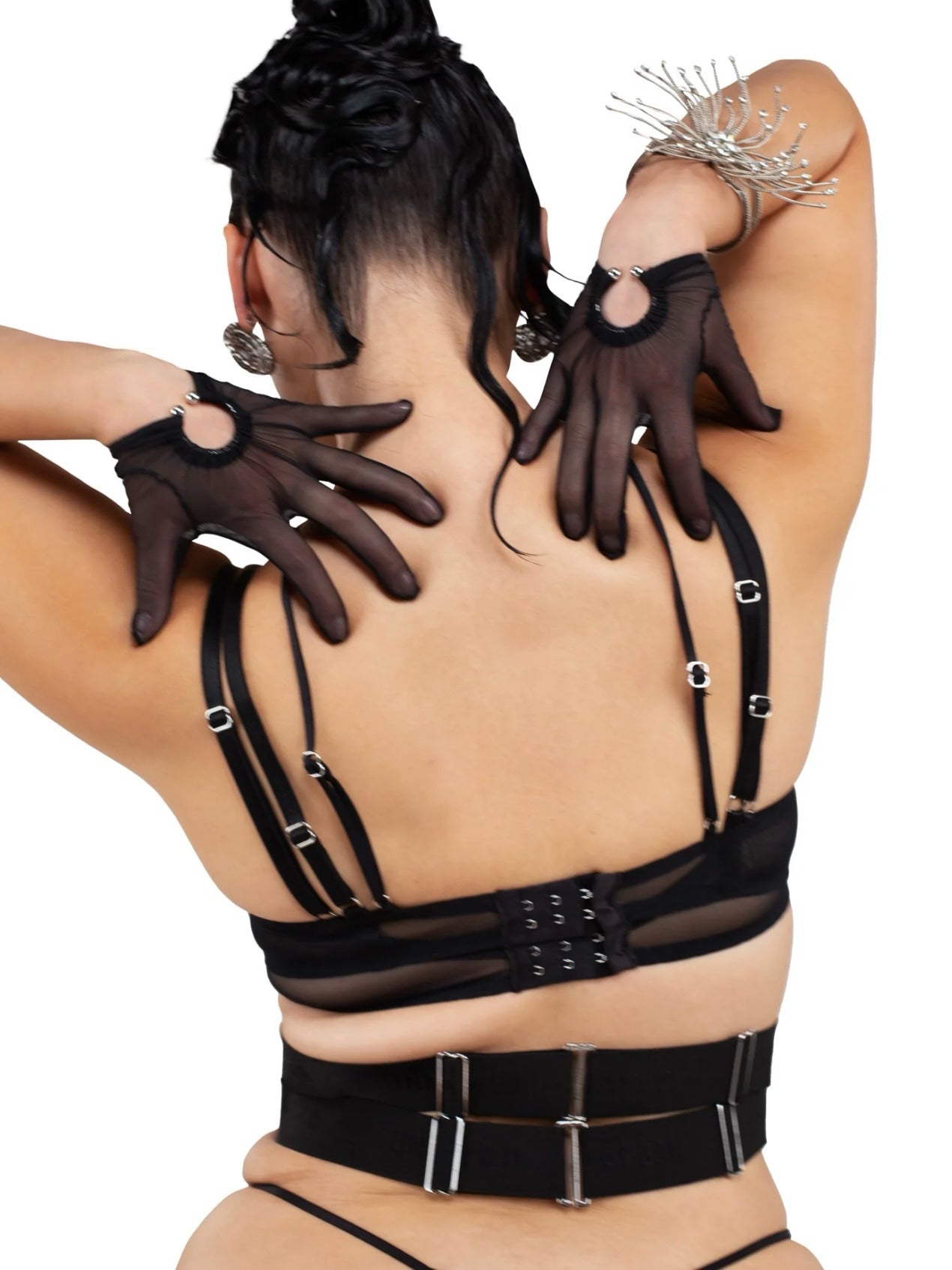 NIRVANA BLACK SHORT GLOVES