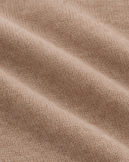 IZAR CASHMERE POLO TAUPE