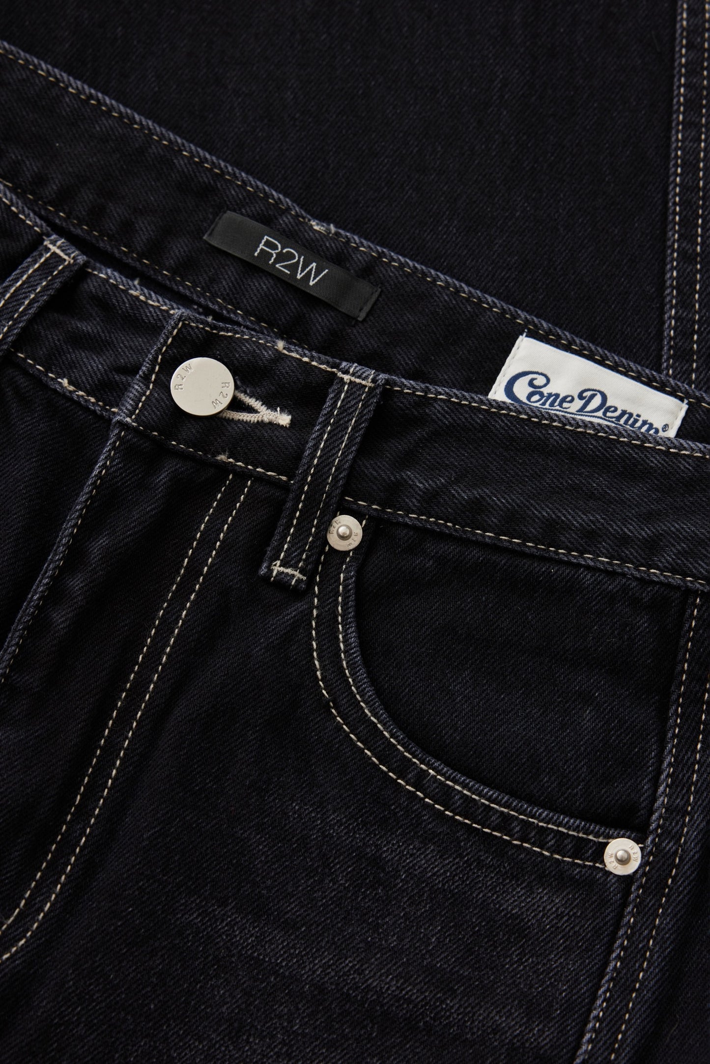 WEBBY SIDE PANEL WIDE DENIM