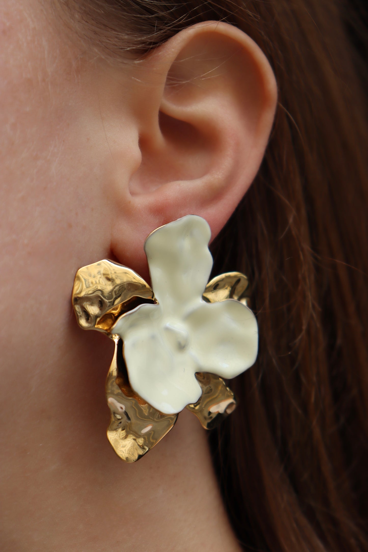 FLEUR IVOIRE EARRINGS