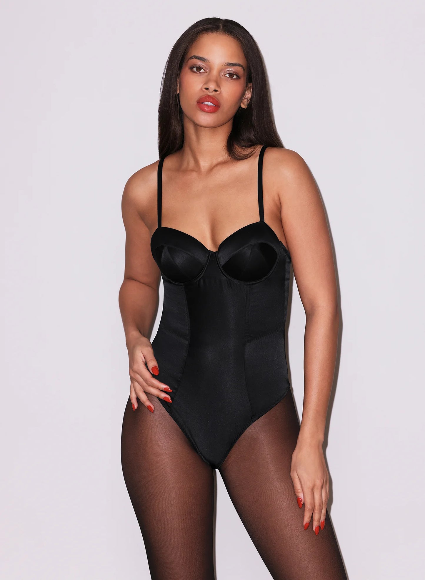SATIN BULLET BODYSUIT