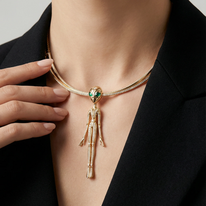 SHE’S AN ALIEN NECKLACE