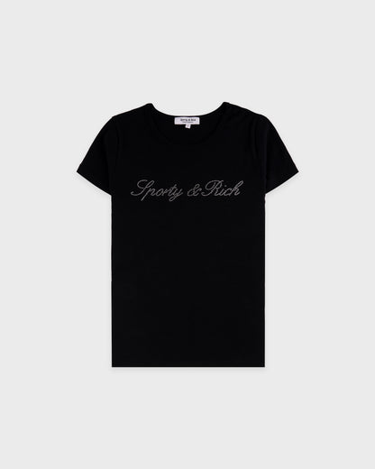 KRYSTAL TEE BLACK