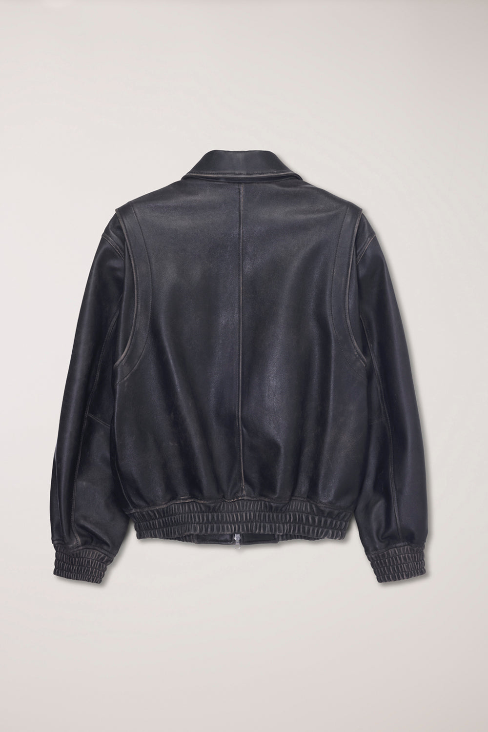 REFINED LEATHER BLOUSON