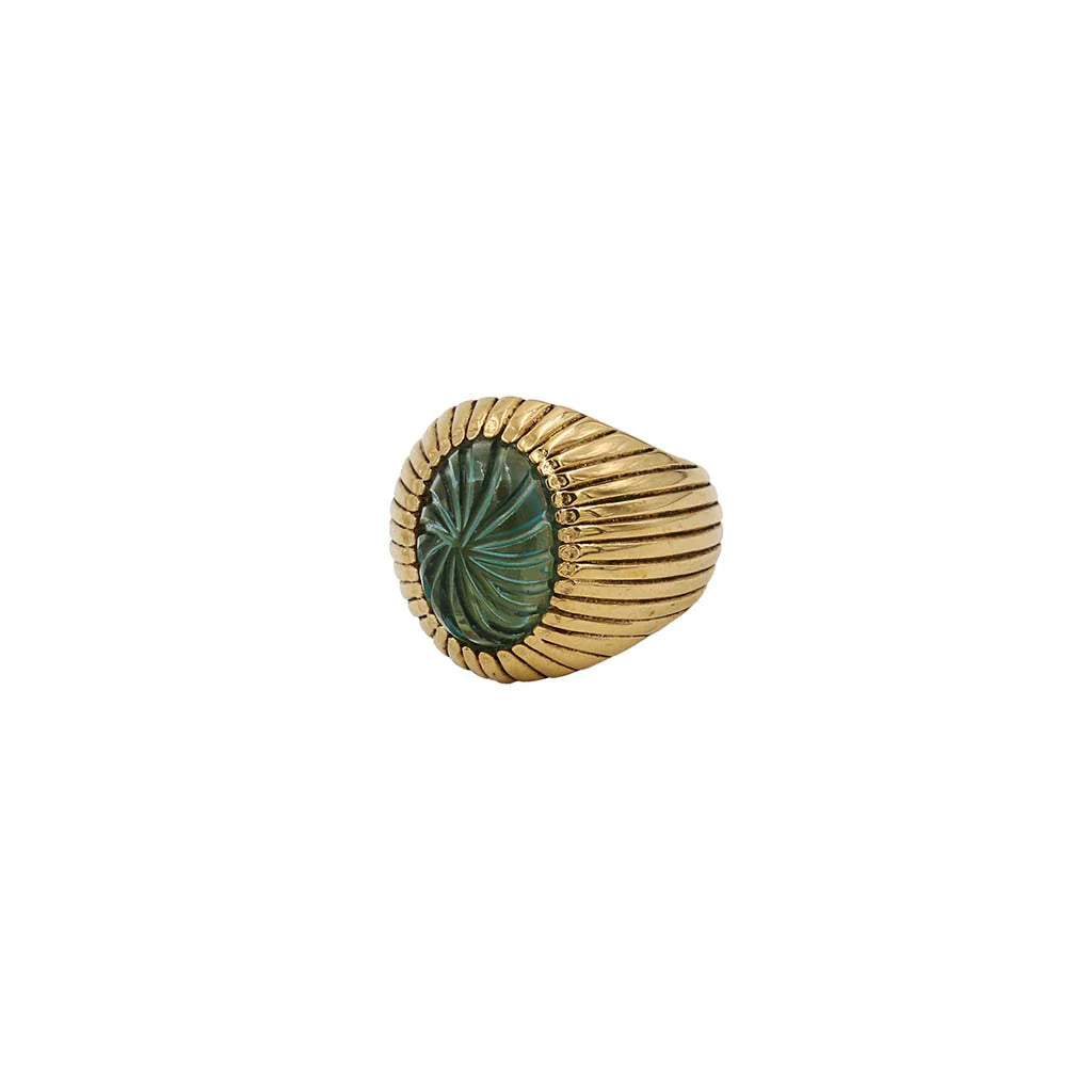 SACHA SHELL RING GM